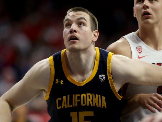 Five-year California Golden Bears forward Grant Anticevich will suit up as a development player with South East Melbourne in NBL23. Picture: Icon Sportswire/Getty Images