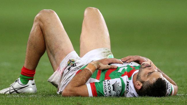 Greg Inglis came back from the off-season heavier than he should have been. Picture: AAP Image/Hamish Blair