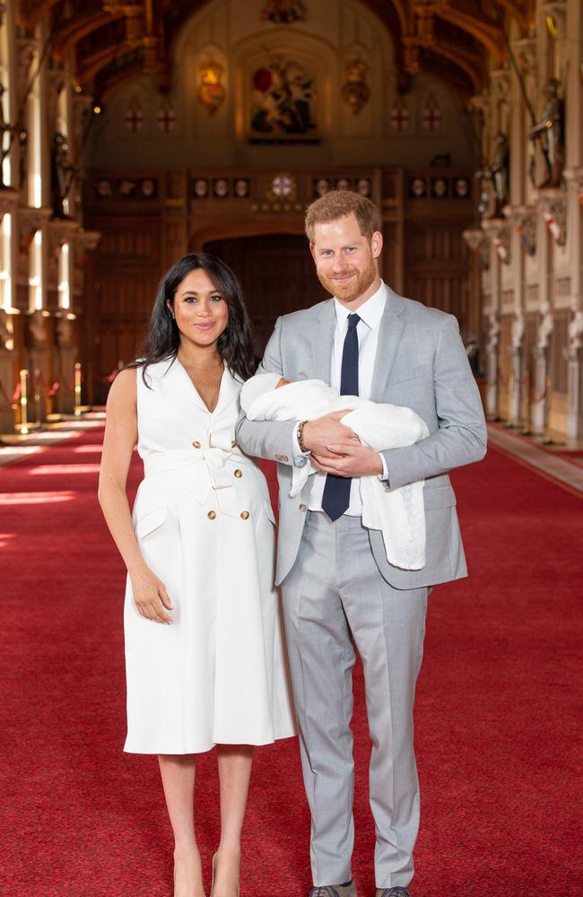 Baby Archie was said to be the sole source of joy for the couple. Picture: Dominic Lipinski – WPA Pool/Getty Images.