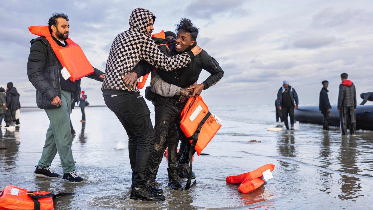 The UK government has championed a plan to send asylum seekers to Rwanda to deter further arrivals via the English Channel. Picture: AFP