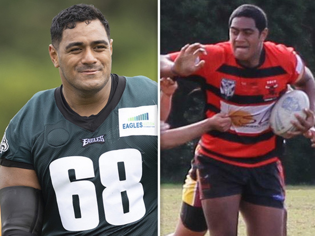 Australian NRL player turned NFL star for the Philadelphia Eagles Jordan  Mailata gets HUGE accolade