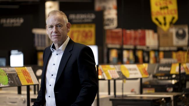 JB Hi-Fi chief executive says shoppers are moving more to discount brands. Picture: Arsineh Houspian