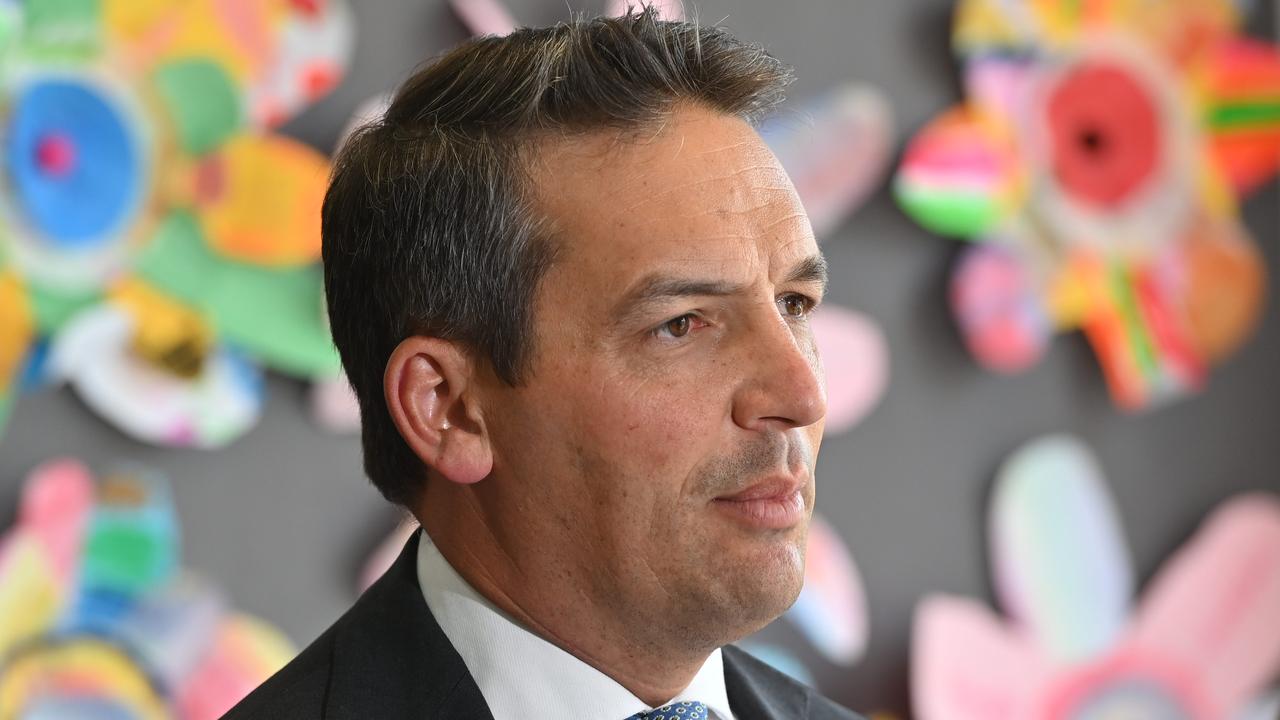 Education Minister Blair Boyer has released a list of three “approved providers” government schools must choose from if they want to engage outsiders for the delivery of sexual health education classes. Picture: Keryn Stevens