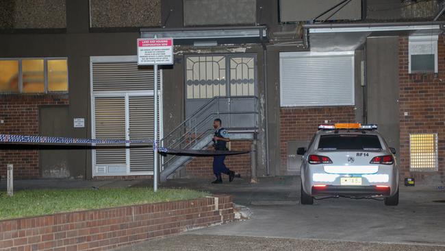 The woman was allegedly thrown from a first floor balcony. Picture: Dean Asher/TNV