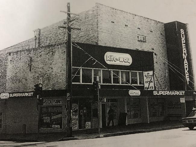 The Savoy Theatre when part of it was leased out as a supermarket.