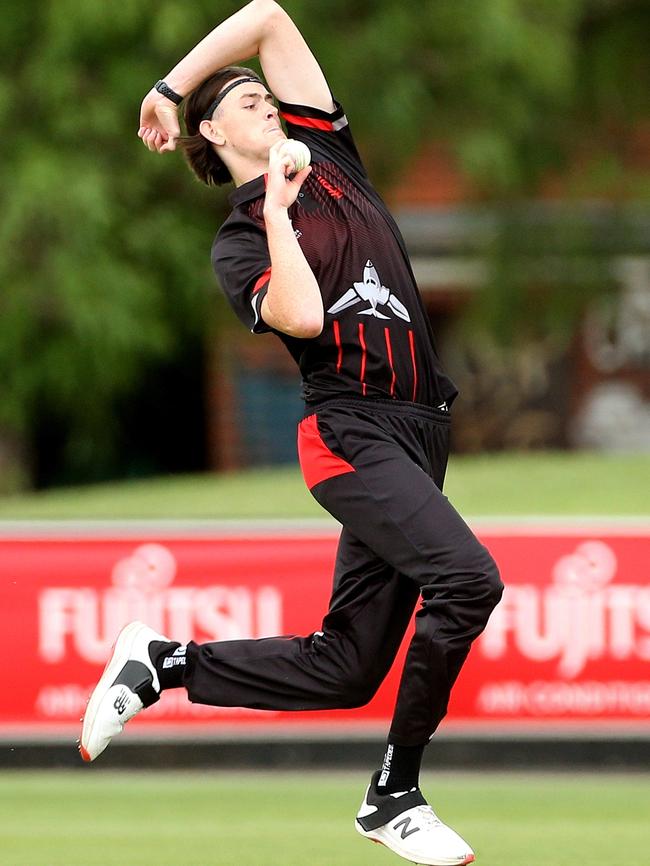 Cam McClure in action for Essendon. Picture: Hamish Blair