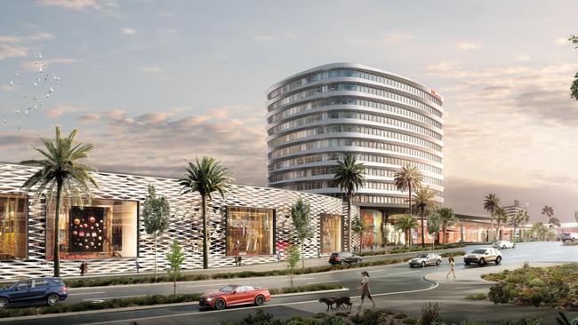 An artist’s impression of the Westfield Doncaster redevelopment.