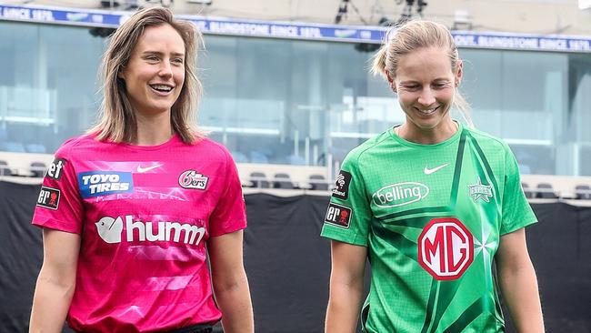 Ellyse Perry couldn’t crack the WBBL’s top-10, but her Aussie captain Meg Lanning did. Picture: Getty Images