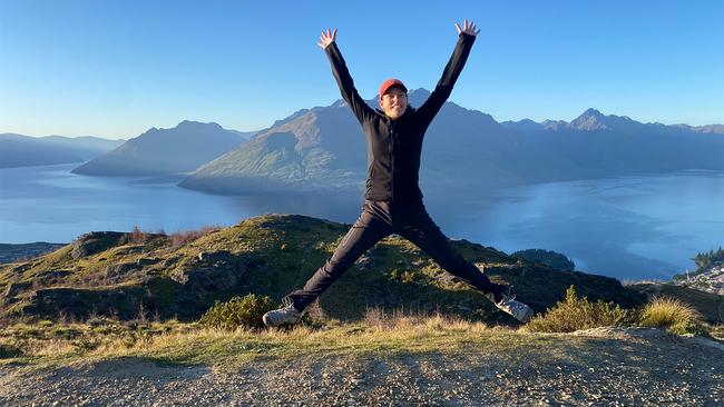 Sunrise hike up Queenstown Hill. Picture: Catherine Best