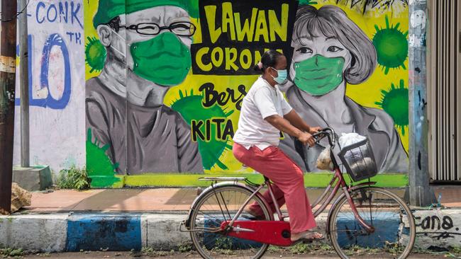 Indonesia could struggle to cope with a COVID-19 outbreak. Picture: AFP