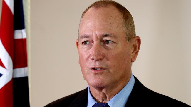 Queensland Senator Fraser Anning is forming his own party, the Conservative Nationals. Picture: AAP