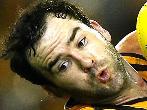 Round 22: Hawthorn v Geelong AFLR2214 Picture:Wayne Ludbey Jordan Lewis