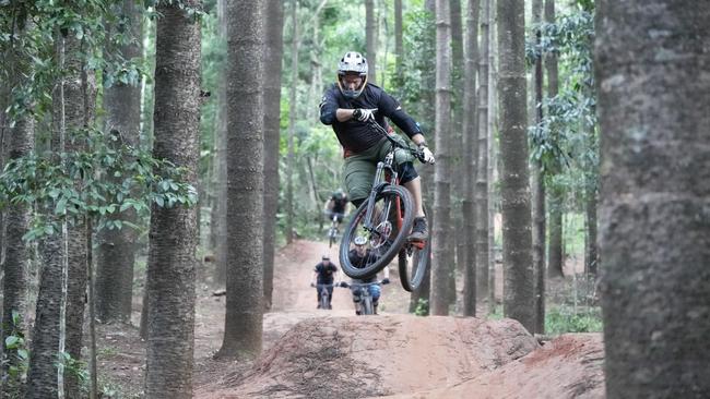 Multiple stakeholders are vying for state government funds to expand the Smithfield mountain bike park. Picture: Nuno Avendano