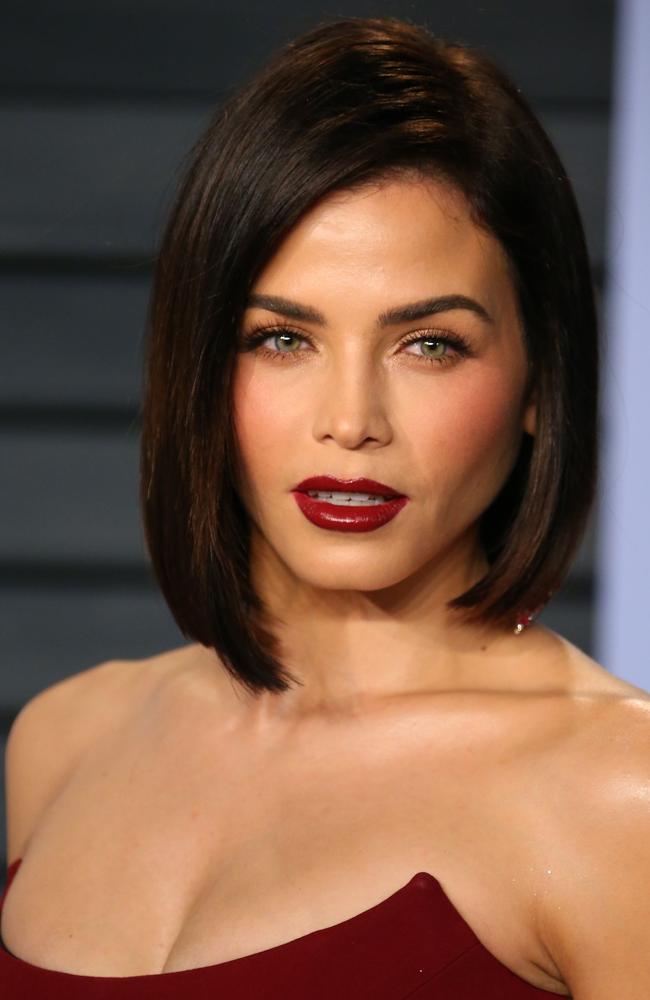 She left husband Channing Tatum at home to babysit their daughter, Everly. Picture: AFP
