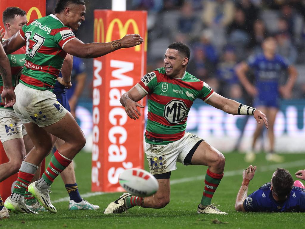 The Rabbitohs’ magical run towards the top eight has continued with a fifth straight win. Picture: Getty Images