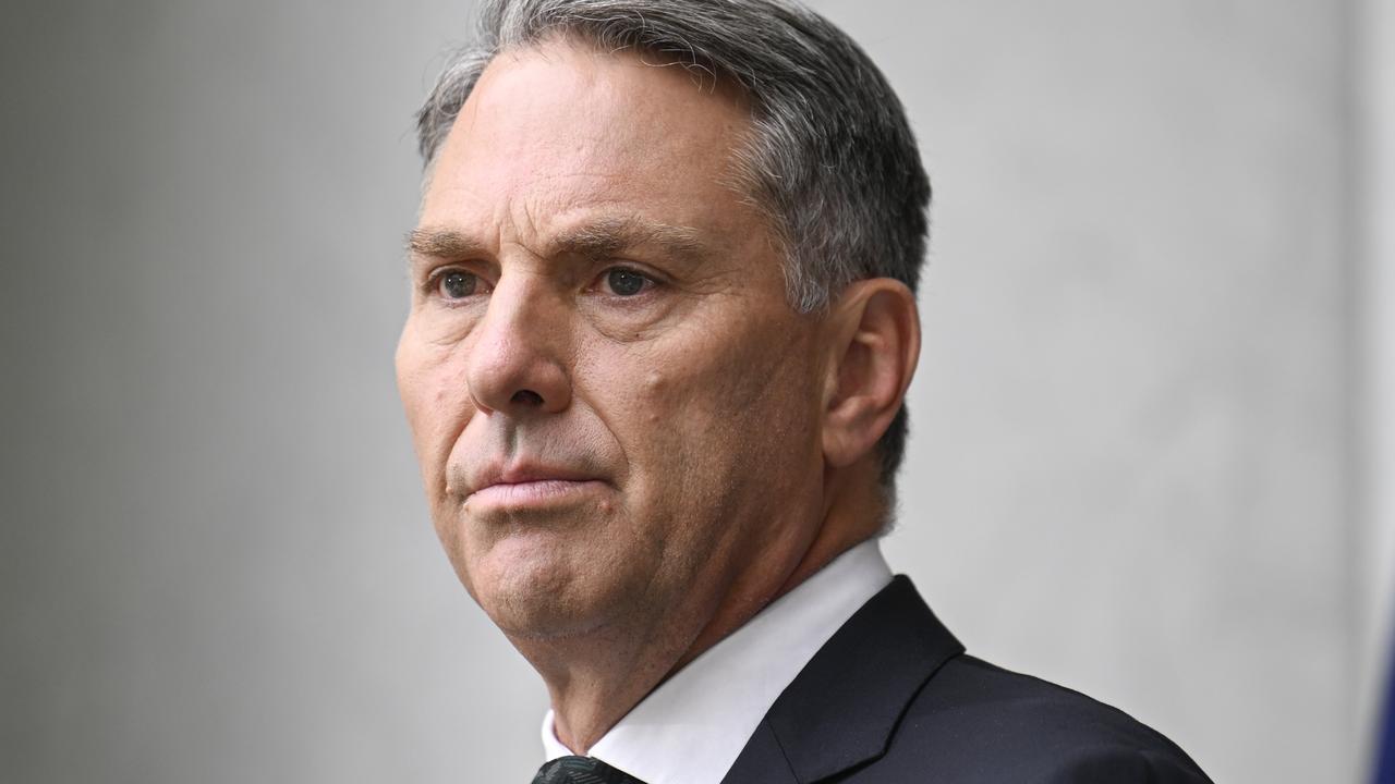 Deputy Prime Minister Richard Marles has come under fire. Picture: NCA NewsWire / Martin Ollman