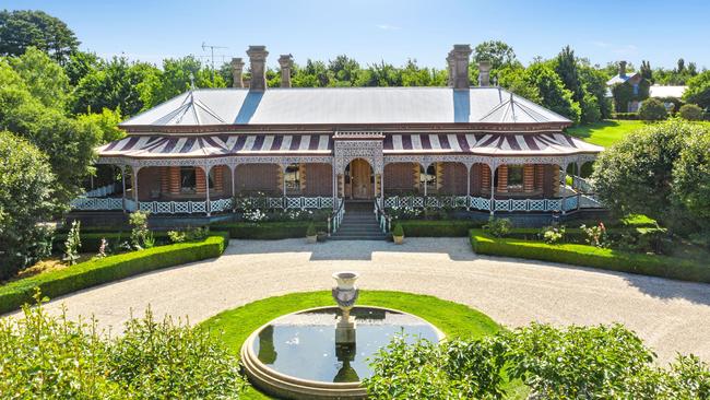 Larundel Estate homestead was built in the mid-1800s.