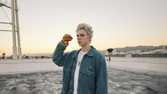 McDonald’s new campaign and product for the McCrispy burger is fronted by Australian pop star, the Kid Laroi