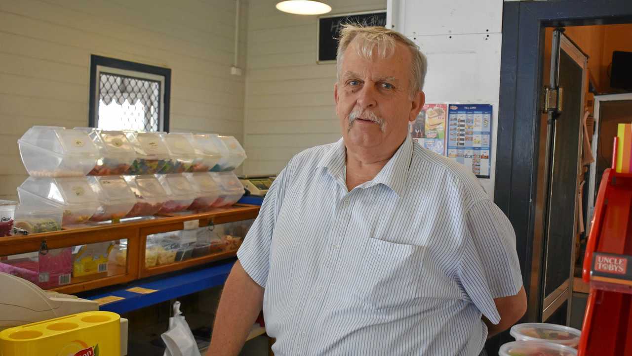 Neil Fitzpatrick, owner of Murphy&#39;s Convenience Store, which closed its doors in January. Picture: Donna Jones