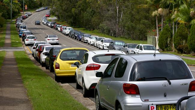 Parking in the wrong place is about to hit the hip pocket. Picture: David Clark