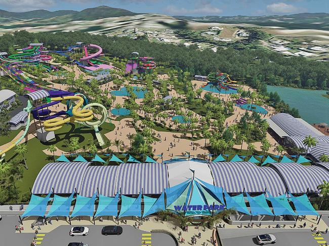 Aussie World have lodged their proposal to Sunshine Coast Council to build a new $60m waterpark. Photo: Aussie World