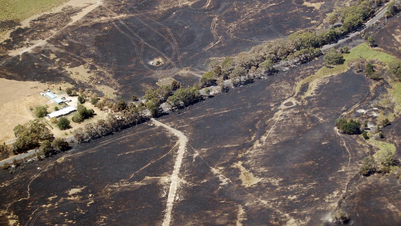 Pyrenees Shire Council mayor Robert Vance said the fire was a “beast”. Picture: David Crosling