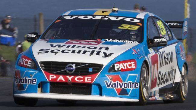 The Volvo V8 Supercar of Scott McLaughlin of Garry Rogers Motorsport.