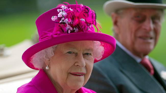 Queen Elizabeth II and her husband Prince Philip in 2014. Picture: Carl Court/AFP