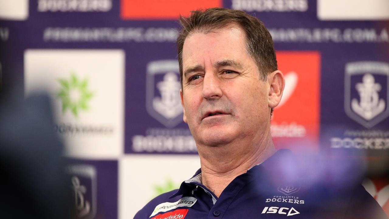 Ross Lyon has departed Fremantle. Photo: Paul Kane/Getty Images.