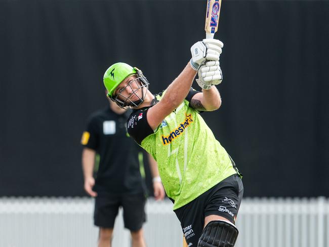 Panthers star Lindsay Smith having a hit with the Sydney Thunder. Credit: Supplied.