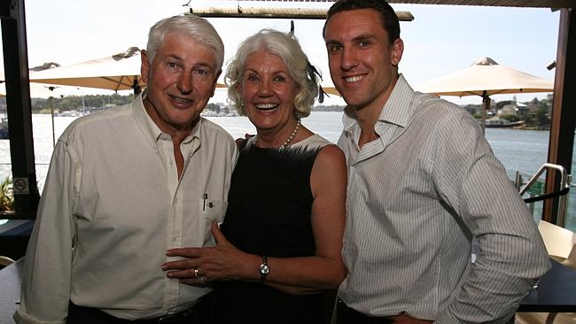 Jeanette with her husband John and son Miles.