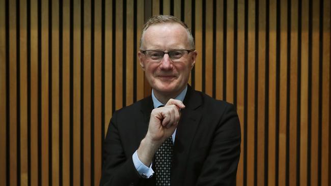 Reserve Bank governor Philip Lowe. Picture: Kym Smith