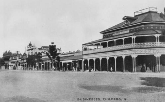 The Grand Hotel in Childers in 1915. Picture: John Oxley Library, State Librar