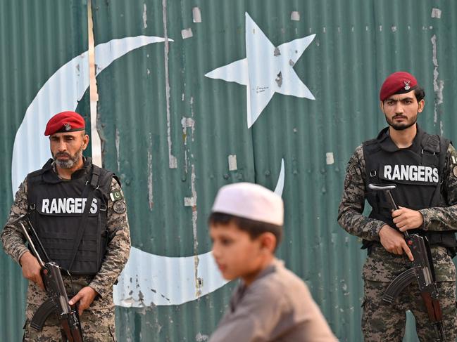 The latest war is the eighth between Muslim Pakistan and Hindu India in 78 years. Picture: AFP