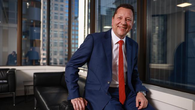 New NSW planning minister Paul Scully at his office, in Martin Place, Sydney. Picture: Justin Lloyd.