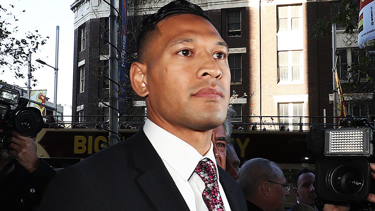 The financial fallout of the Folau saga has been revealed. (Photo by Mark Metcalfe/Getty Images)