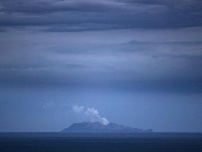 The deadly volcano on White Island. Picture: Getty