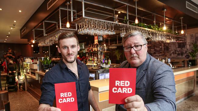 The hard line stance follows Camden Liquor Accord’s red card initiative. Picture: Carmela Roche