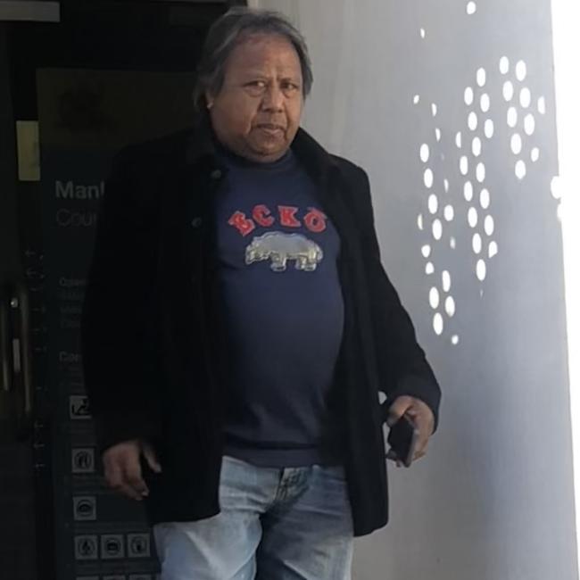 Seu Fong Ao, outside Manly Local Court in July 2023. Picture: Jim O'Rourke