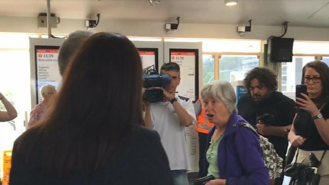 PM cops a spray from an angry commuter