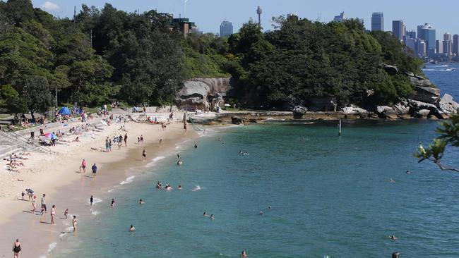 Shark Beach, Nielsen Park. Picture: Craig Wilson