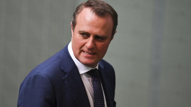 The Liberal Party’s Tim Wilson is in danger of losing the seat of Goldstein, exclusive polling shows. Picture: AAP