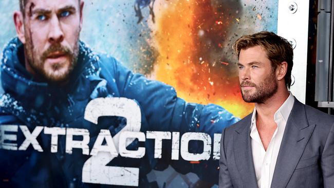 Netflix's produces original content like the Chris Hemsworth headlined ‘Extraction 2’ Picture: Jamie McCarthy/Getty Images.