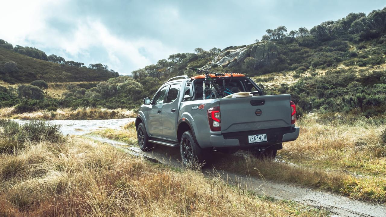 The Nissan will tow 3500kg and has a more than one tonne payload.