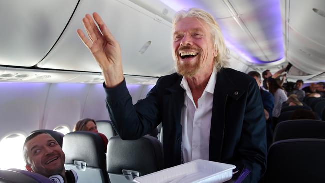 You can learn a lot from people you admire, such as billionaire Sir Richard Branson. Picture: Jane Dempster