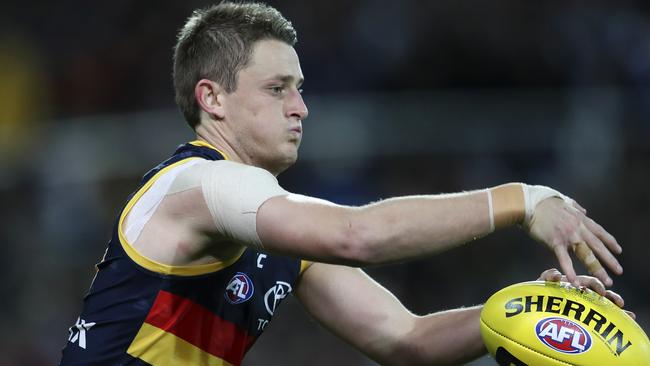 Matt Crouch was runner-up in Adelaide’s 2018 Malcolm Blight Medal. Picture: Sarah Reed