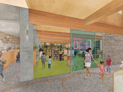 More artist impressions of the Seven Hills Community Hub. Picture: Blacktown Council