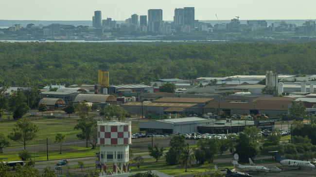 Darwin City from the airport. Picture: Floss Adams.