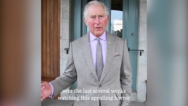 Prince Charles' despair over Aust fires