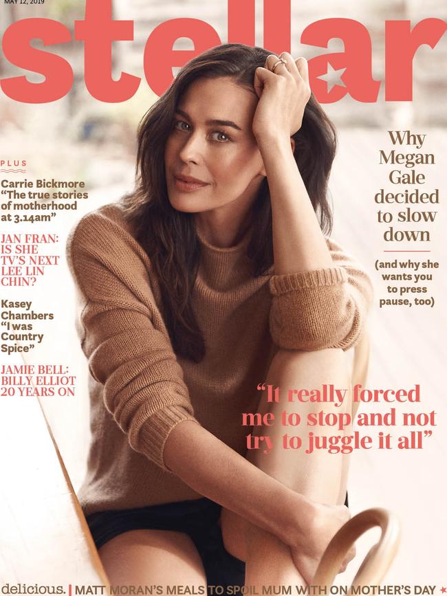 Megan Gale is the cover star for this Sunday’s Stellar.